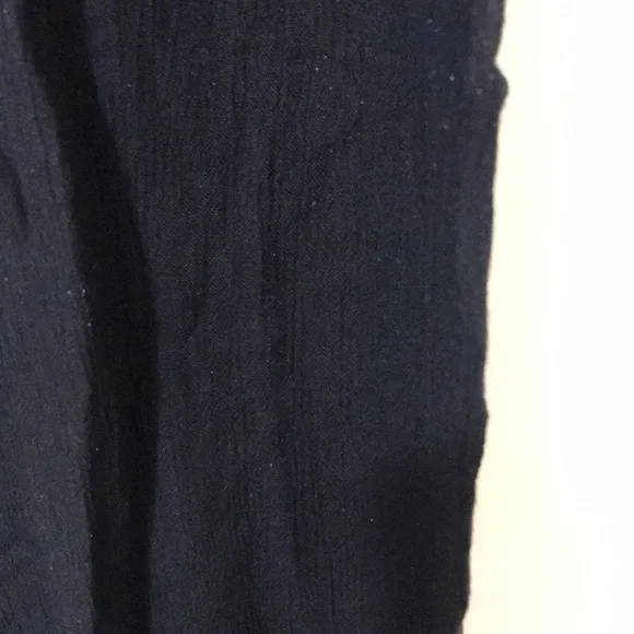 Free people black pants little design at top - Picture 8 of 10